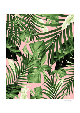 Tropical Jungle Leaves Pattern #11 #tropical #decor #art