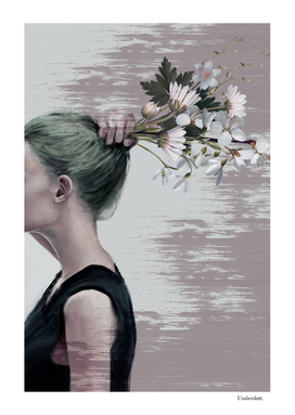 Flower ponytail ...