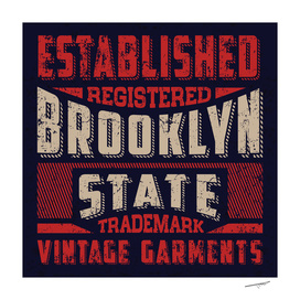 Established Brooklyn State Trademark