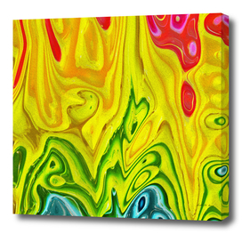 Abstract Liquid Spectrum Art