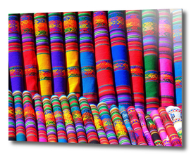 substances colorful towels scarf