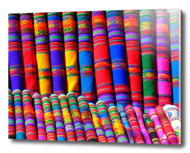 substances colorful towels scarf