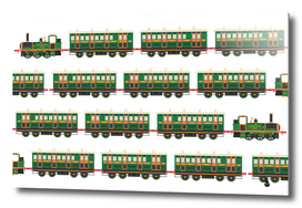 trains pattern transportation