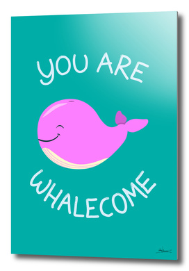 Whale, thank you! - Pink Version