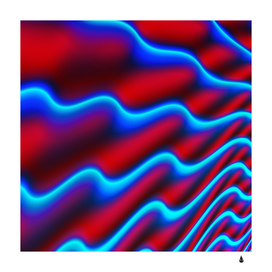 Wave pattern background curve
