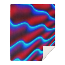 Wave pattern background curve