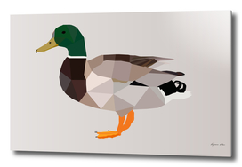DUCK LOW POLY ART