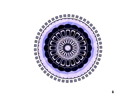 Design circular pattern mandala