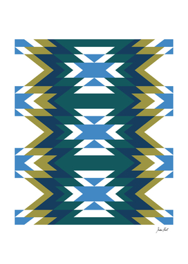 Bohemian Style Geometric Pattern