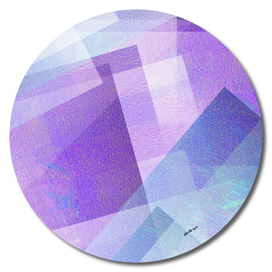 Beautiful Blue and Purple - Digital Geometric Texture