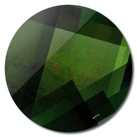 Charming Chartreuse Green - Digital Geometric Texture