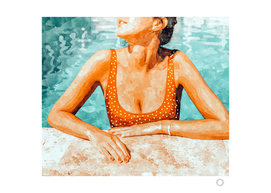 Mi Bebida Por Favor | Modern Bohemian Woman Summer Swim