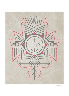 IHS Religious Jesuit symbol