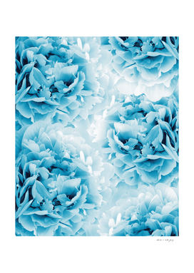 Blue Peonies Dream #1 #floral #decor #art