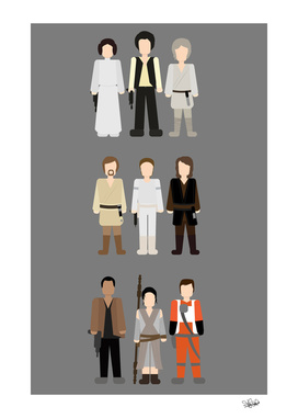 Star Wars All Time Trio