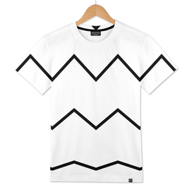 Geometric Stripes, Abstract design, black and white design