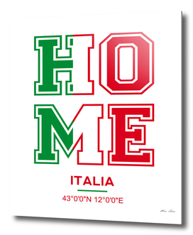 ITALY, HOME, Italia Poster, Italia T-Shirt