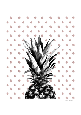 Pineapple Happy Polka Dots Dream #1 #tropical #fruit #decor