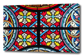 Stained Glass Window Colorful Color