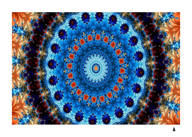 Rose Kaleidoscope Art Pattern