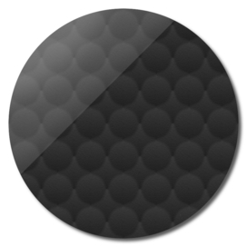 Black round pattern