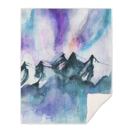 Mountain Magic  Watercolor