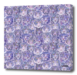Purple Tigers pattern