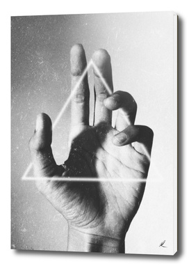 Hand + Triangle