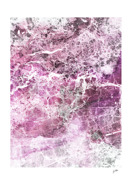 Organic Pink Abstract Marble