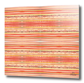 Watercolor striped pattern