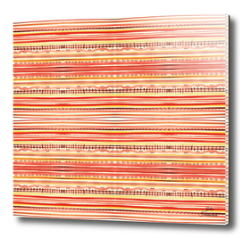 Watercolor striped pattern