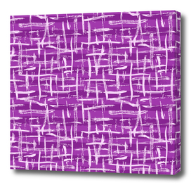 Custom Geometric Purple And White