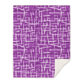 Custom Geometric Purple And White