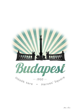Budapest, Heroes' Square, Hosök tere, Hungary