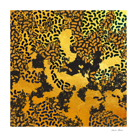 Safary Golden Dreams - Abstract Animal Print