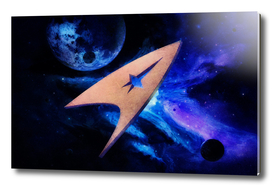 Space emblem of the star trek