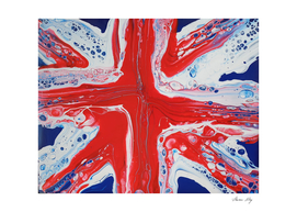 Abstract Union Jack