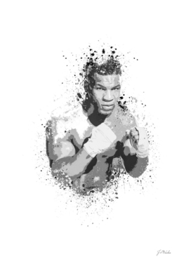 Mike Tyson splatter