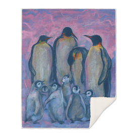 Emperor Penguins Antarctic Winter