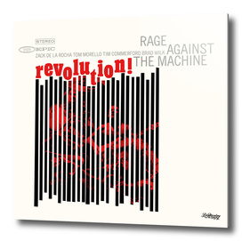 Rage Against the machine Back to past poster