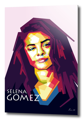 Selena Gomez Awesome Pop Art
