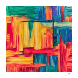 Abstract colorful mosaic