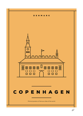 Copenhagen Minimal Poster