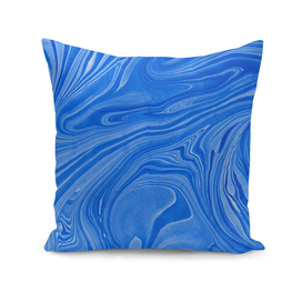 Original Marble Texture - Ocean Blue