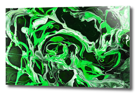 Original Marble Texture - Lime Green
