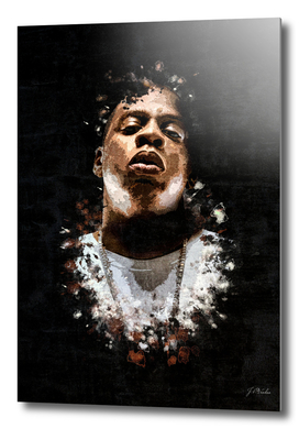 Jay-Z Splatter Painting