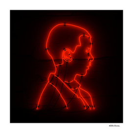 Eleven's Neon Portrait