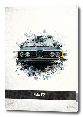 BMW E21 Splatter Painting