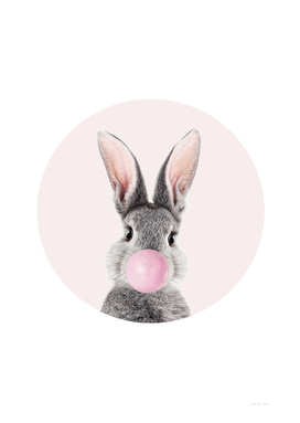 Bunny With Bubble Gum