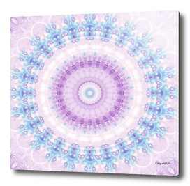 Pastel Purple & Blue Mandala